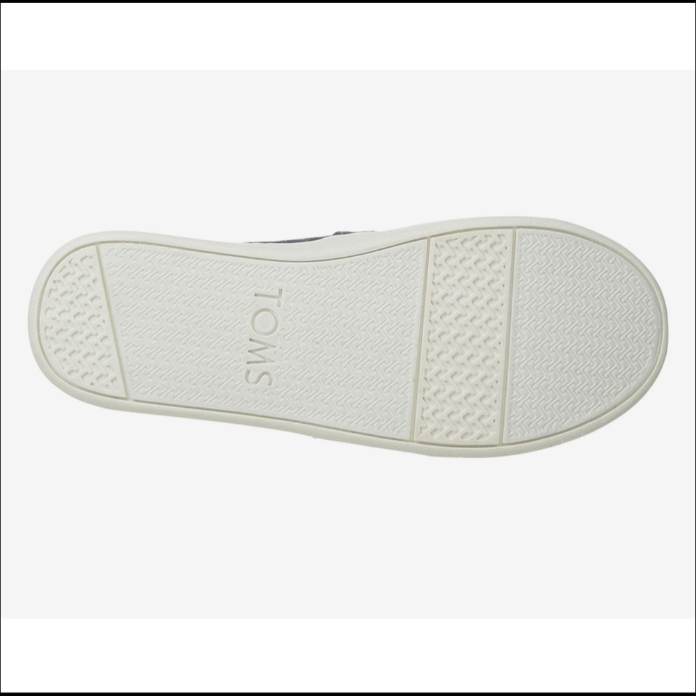 Youth Toms Blue Alpargata Slip On Shoes 2 US - Picture 3 of 8